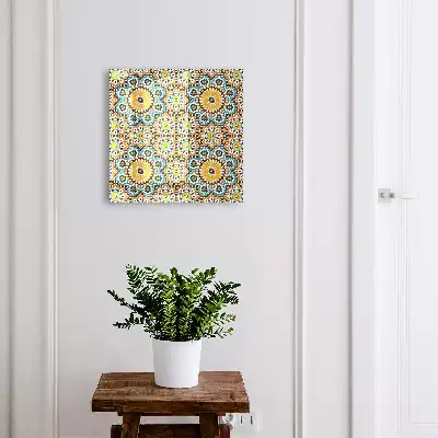 Geometrische mozaïek met patronen