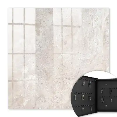 Abstracte vormen in beige tinten