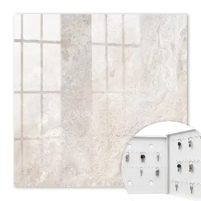 Abstracte vormen in beige tinten