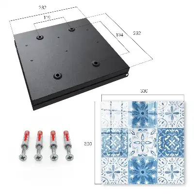 Geometrische tegelpatronen