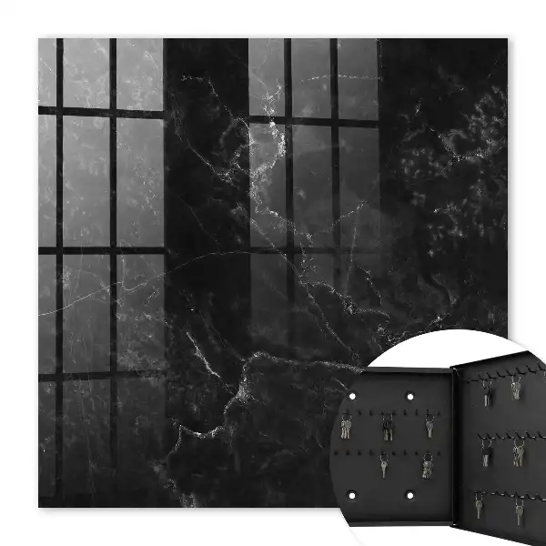 Abstracte marmeren print met contrasterende texturen