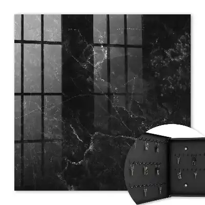 Abstracte marmeren print met contrasterende texturen