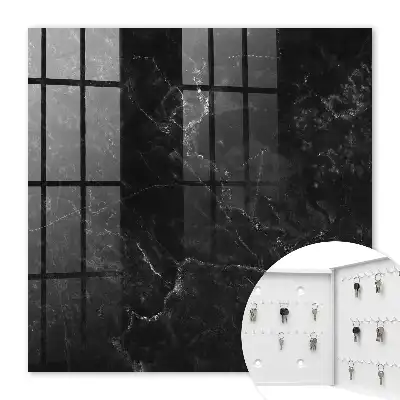 Abstracte marmeren print met contrasterende texturen