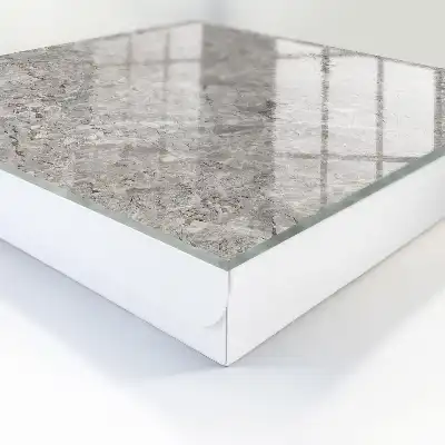 Marmeren achtergrond met grijs en beige patroon