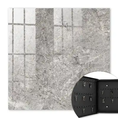 Marmeren achtergrond met grijs en beige patroon