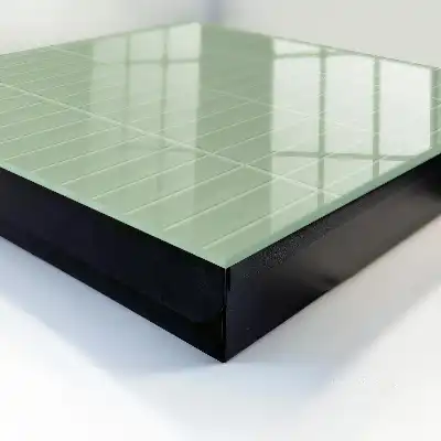 Minimalistisch groen geruit tafelkleed