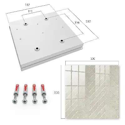 Beige behang met visgraatpatroon