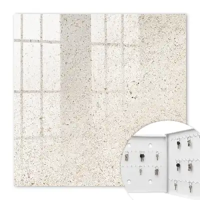 Beige wanddecoratie met natuurlijk karakter