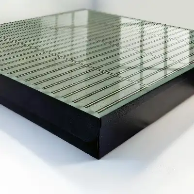 Tegelontwerp met groen patroon