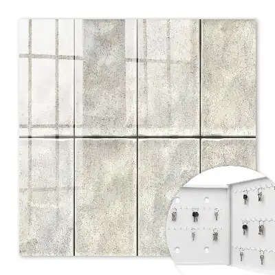 Moderne wanddecoratie met grijstinten