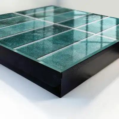 Turquoise tegels