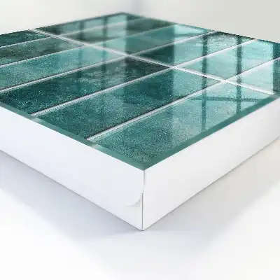 Turquoise tegels