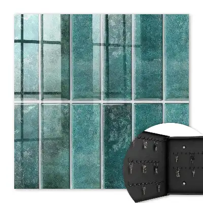 Turquoise tegels