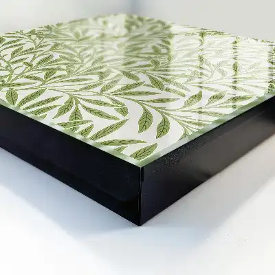 Groene natuur op de achtergrond met een elegante uitstraling