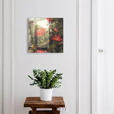 De exotische aard van het dichte bos