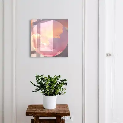 Etherische wolken een aura van genot