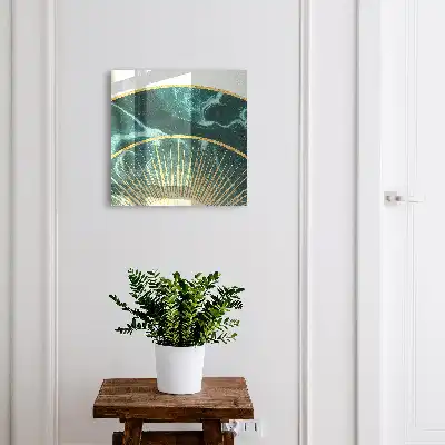 Elegante harmonie met een marmeren achtergrond