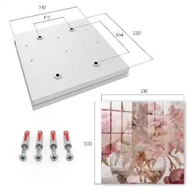Romantische bloemen in een transparante vaas