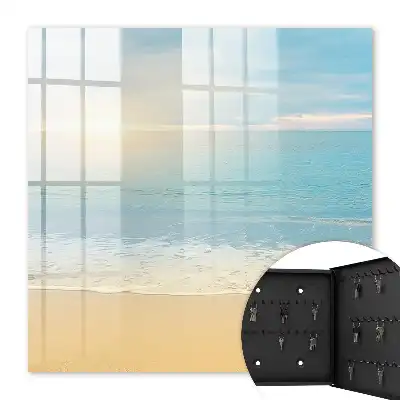 Ochtendlandschap aan zee
