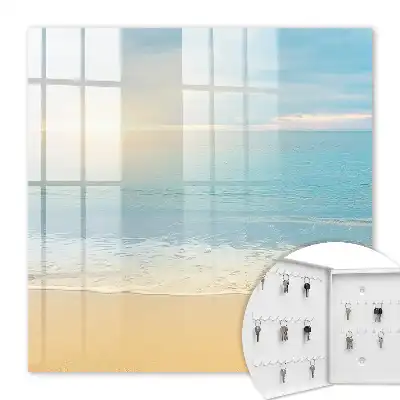 Ochtendlandschap aan zee