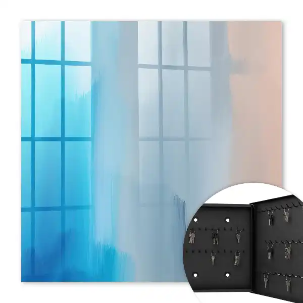 Rustgevende blauwgrijze kleurovergang