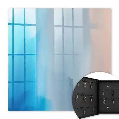 Rustgevende blauwgrijze kleurovergang