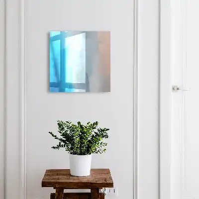 Rustgevende blauwgrijze kleurovergang