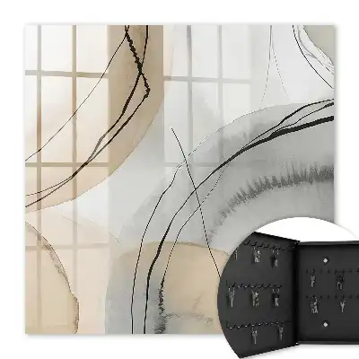 Rustgevende elegantie in beige en grijs