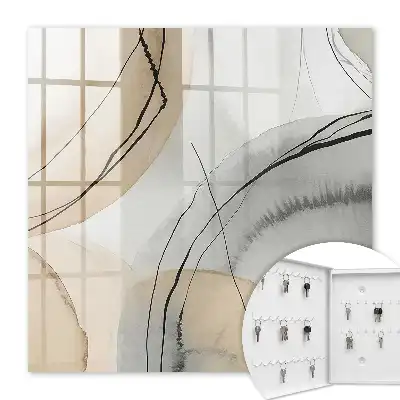 Rustgevende elegantie in beige en grijs