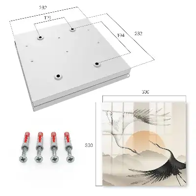 Japanse kraanvogels met opkomende zon