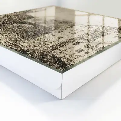 Wanddecoratie met berglandschap voor een authentieke sfeer