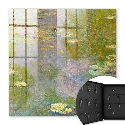 Claude Monet Waterlelies schilderij