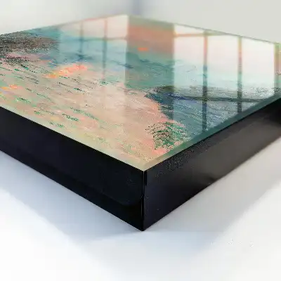 Romantisch landschap in pastelkleuren