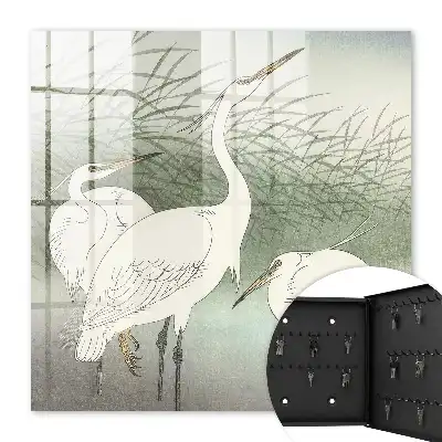 Reigers en tere grassen