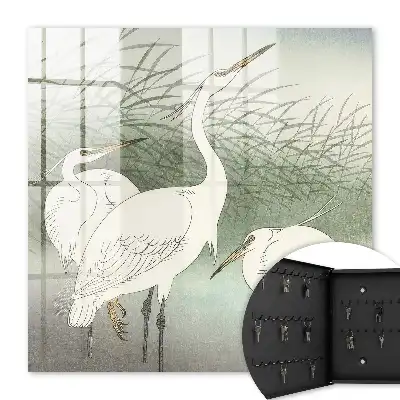 Reigers en tere grassen