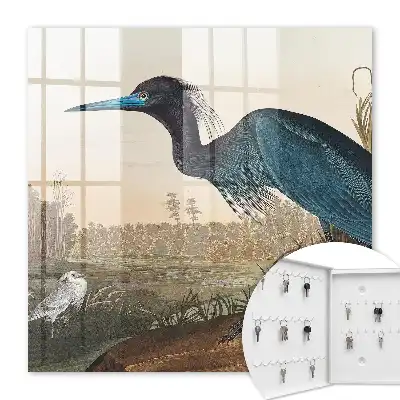 Exotische vogel tussen de vegetatie