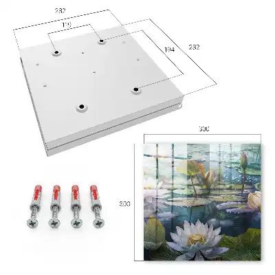 Waterbloemen met lelies