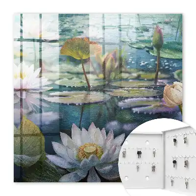Waterbloemen met lelies