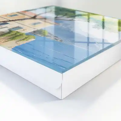 De rust van de natuur aan het meer