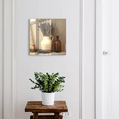 Lavendelkleurige vaas