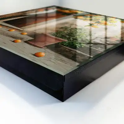 Een warm terras vol groen