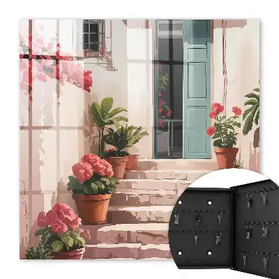 Bloemen, trappen en warmte