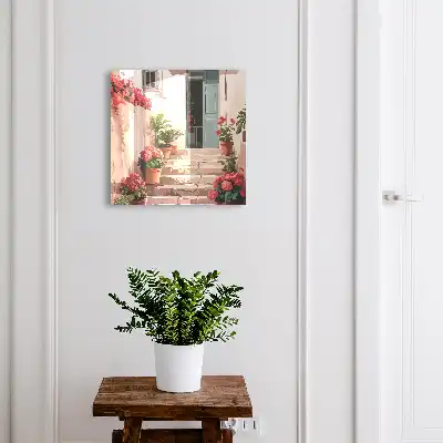 Bloemen, trappen en warmte