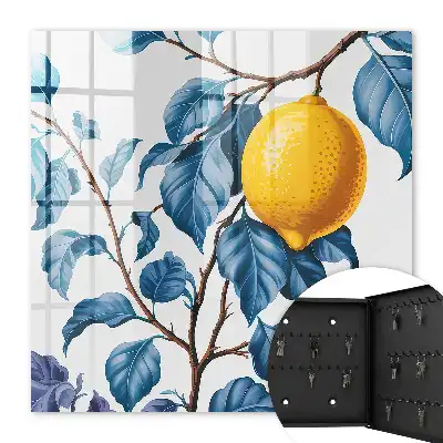 Gedetailleerde decoratieve citroenblaadjes