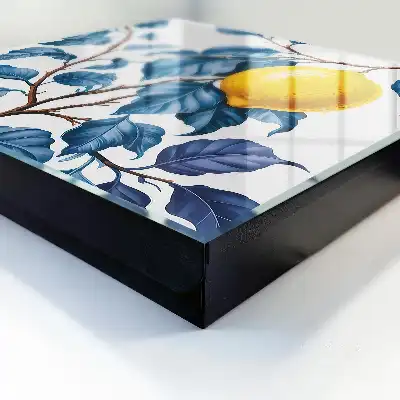 Gedetailleerde decoratieve citroenblaadjes