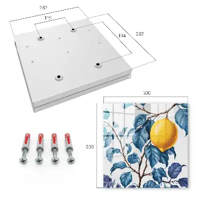 Gedetailleerde decoratieve citroenblaadjes