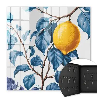 Gedetailleerde decoratieve citroenblaadjes