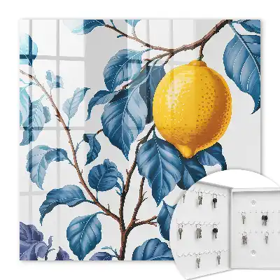 Gedetailleerde decoratieve citroenblaadjes
