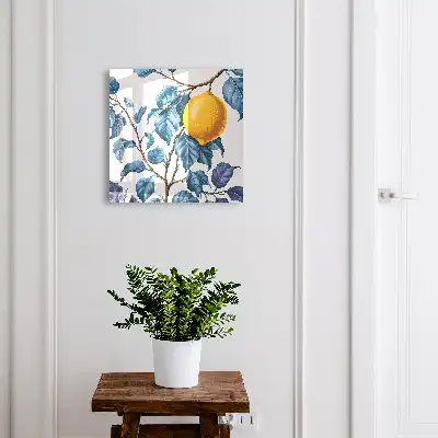 Gedetailleerde decoratieve citroenblaadjes
