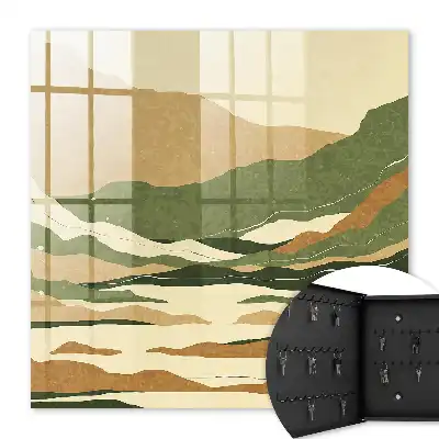Bergvrede in kleur